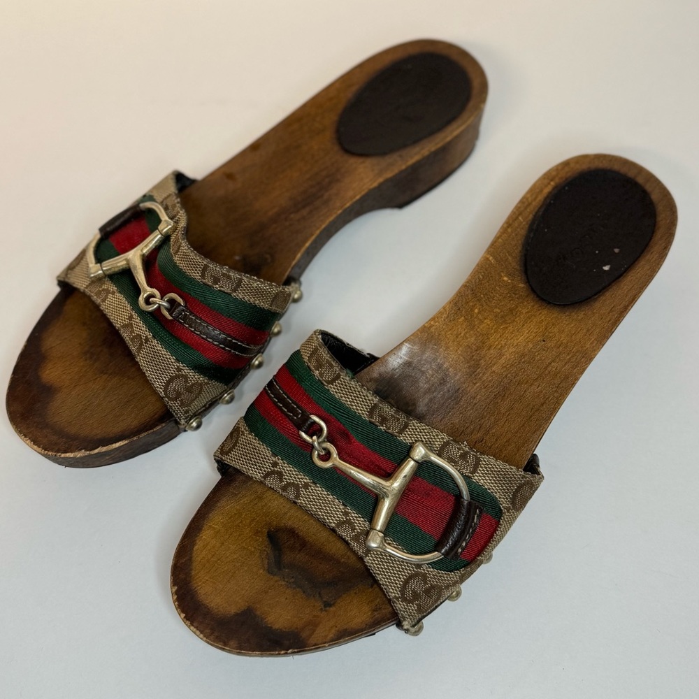 COPY - Gucci Clog/Sandal / wood / Size 7